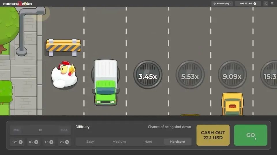 Chicken Road 2: auto sulle corsie