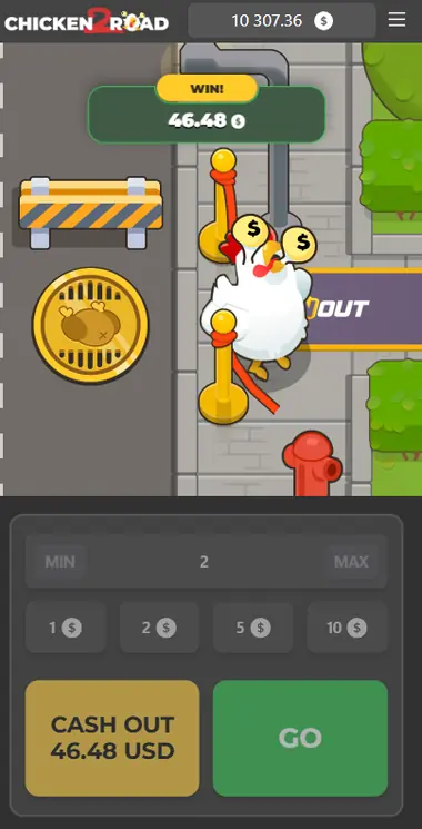 Chicken Road 2 da mobile: vincita