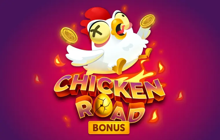 Chicken Road Bonus, grafica ufficiale InOut Games